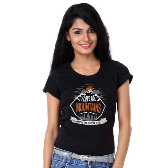 I Love Big Mountains Friends Tees for women