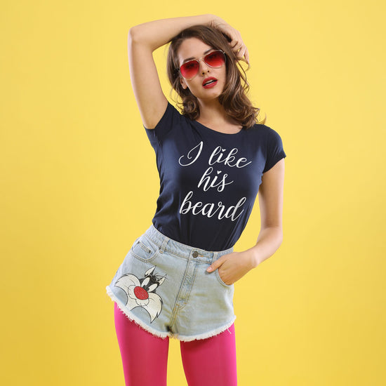 I Like His Butt, Matching Tees For Women