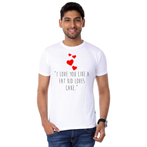 I Love You Like A Fat Boy Couple Tees