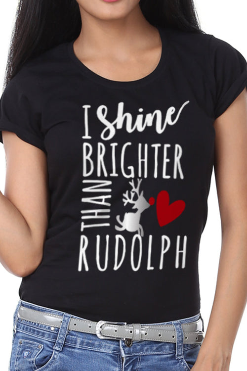 I Shine Brighter, Single Tee For Women