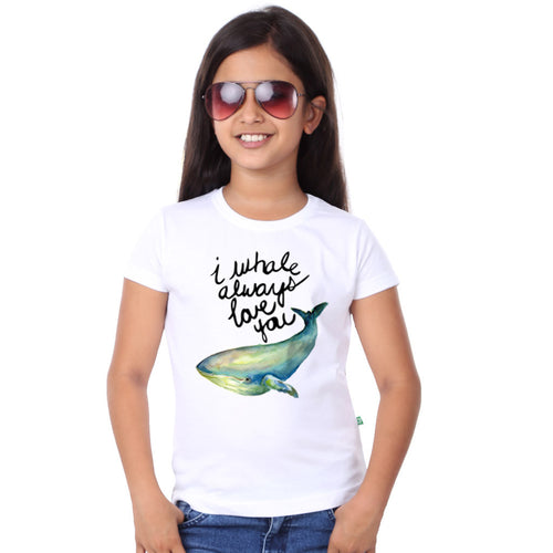 I Whale Always Love You Dad & Daughter Tees for daughter