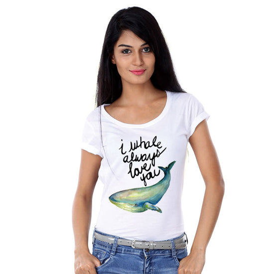 I Whale Always Love You Couple Tees for women