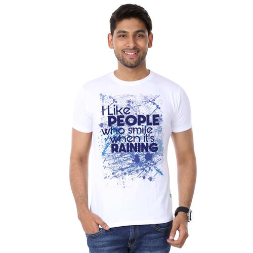 I Like People Who Smiling When Its Raining  Family Tees