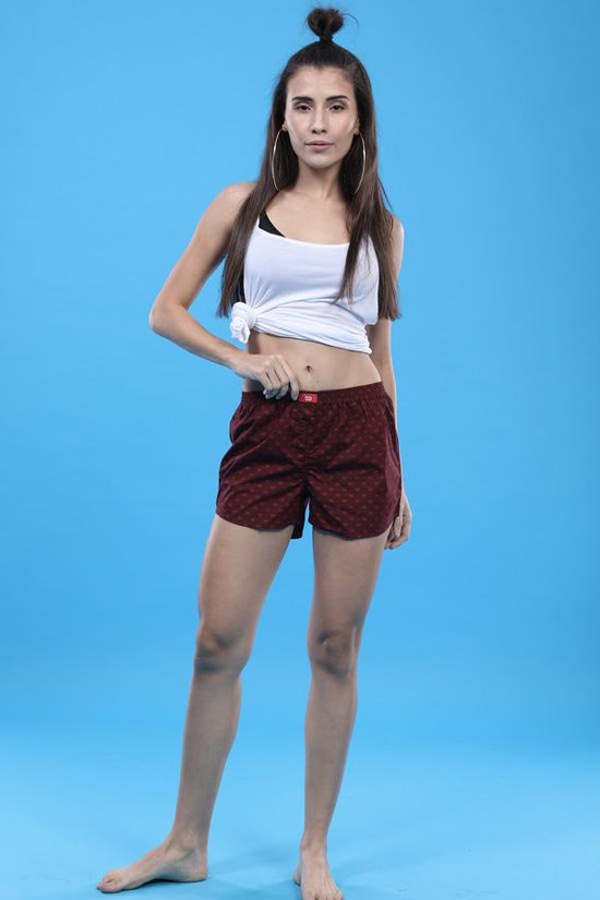 Retro Cassette, Matching Couples Boxers For Women