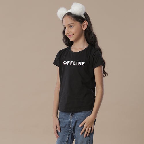 Offline, Matching Family Travel Tees For Girl