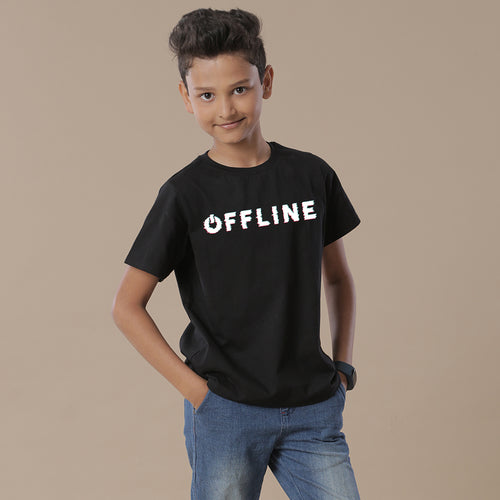 Offline, Matching Travel Tees For Boy