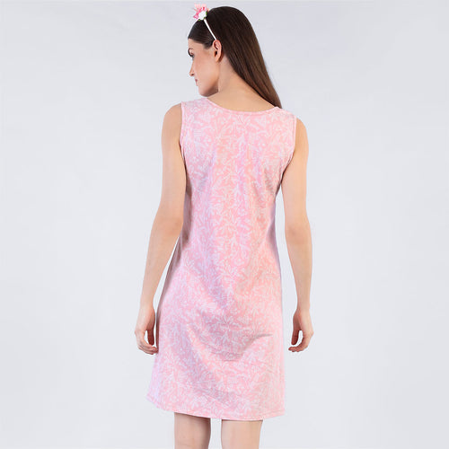 Pink All The Way Floral Print Shift Dress For Mom And Daughter