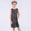 Flower Angels Printed Midi Dress For Girl