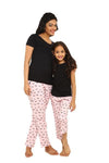 conversational print pink Sleepwear set Only