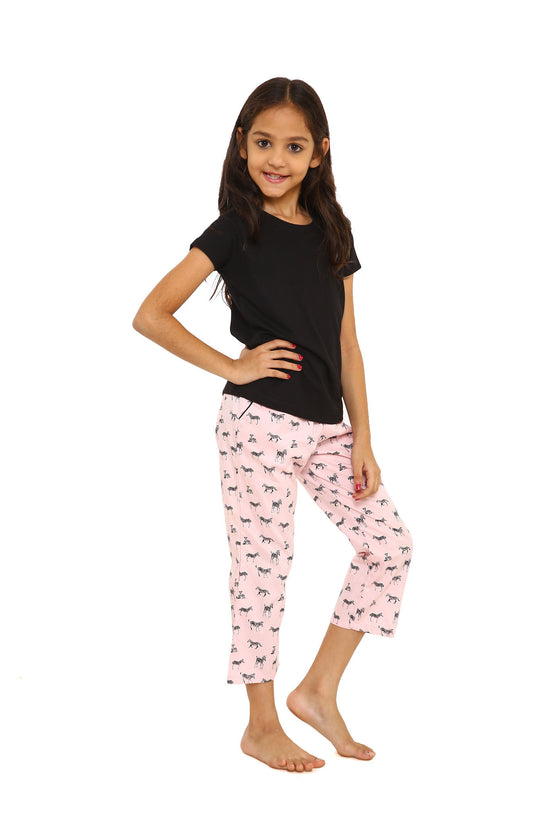 conversational print pink Sleepwear set Only