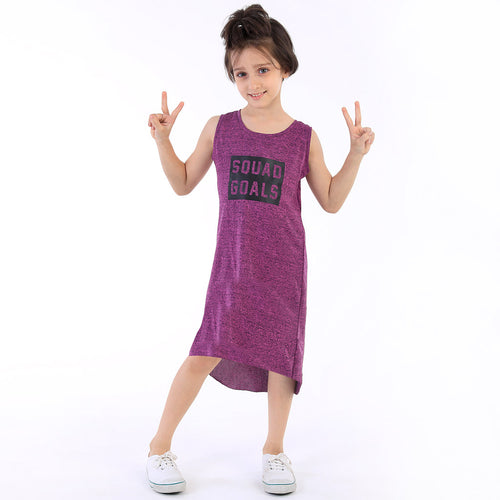 Squad Goals High Low Dress For Daughter