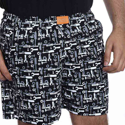 Black printed boxers Only