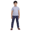 Cotton rich navy blue aircraft Print Pyjamas Only