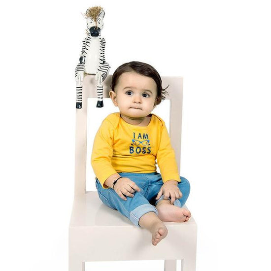 I am Boss/I used to be the Boss Bodysuit And Tees For Baby