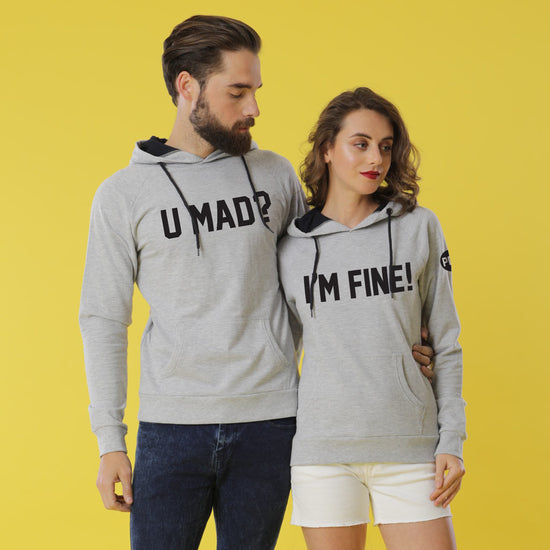 I'm Fine! Matching Hoodies For Couples