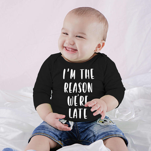 Always Late, Matching Tee And Bodysuit For Mom And Baby (Girl)