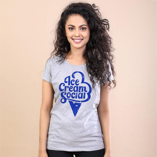 Ice-Cream Social Adult Siblings Tee For Adult Sister