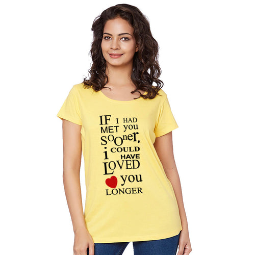 If I Had Met You Couple Tees for women