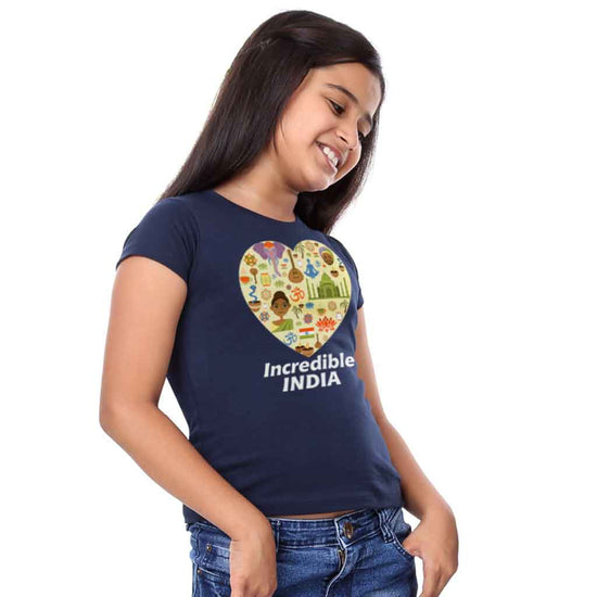 Incredible India Family Tees for daughter