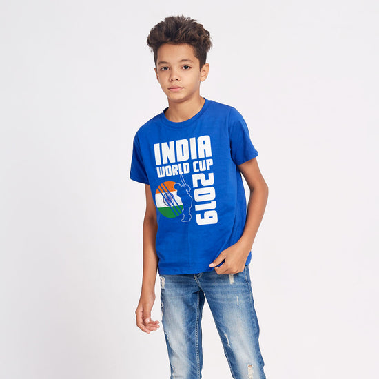 India World Cup 2019, Matching Tees For Son