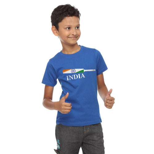 India Cricket Bat Tees For Boy