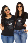 No Sharing, Matching Sibling New Years Tees For Adults