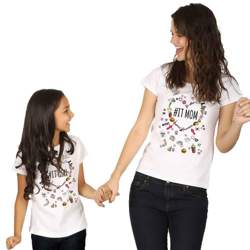 It Mom It Girl Mom Daughter Tees