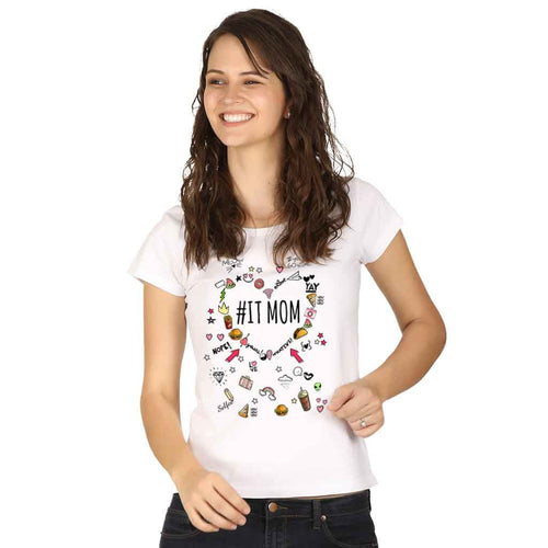 It Mom It Girl Mom Daughter Tees