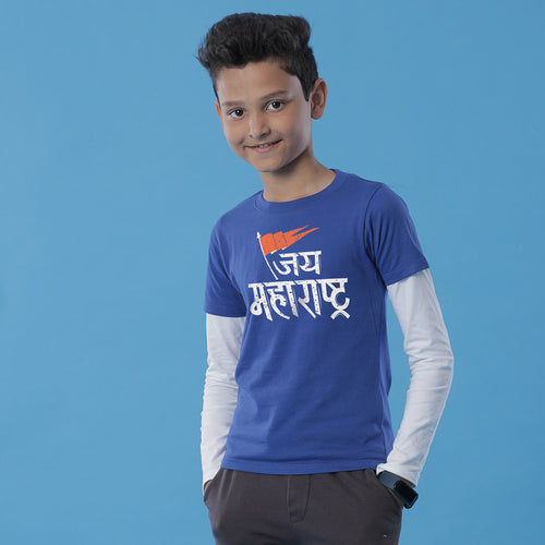 Jai Maharashtra, Matching Marathi Regional Tees For Son