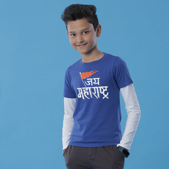 Jai Maharashtra, Matching Marathi Regional Tees For Son