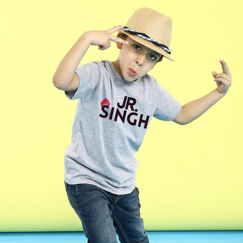 Sr/Jr Singh, Matching Punjabi Tees For Dad And Son