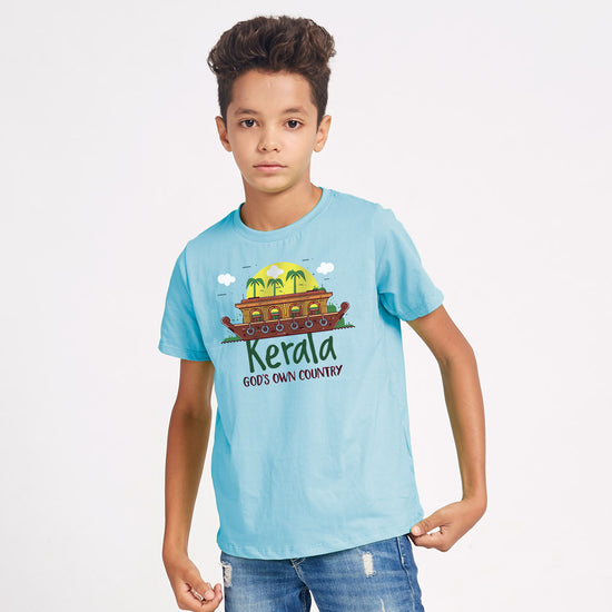 Kerala Matching Family Tees for Big Son