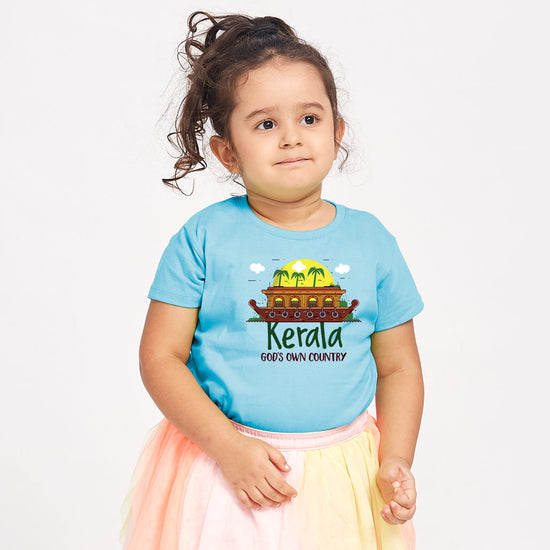 Kerala Matching Family Tees for Kid Daughter