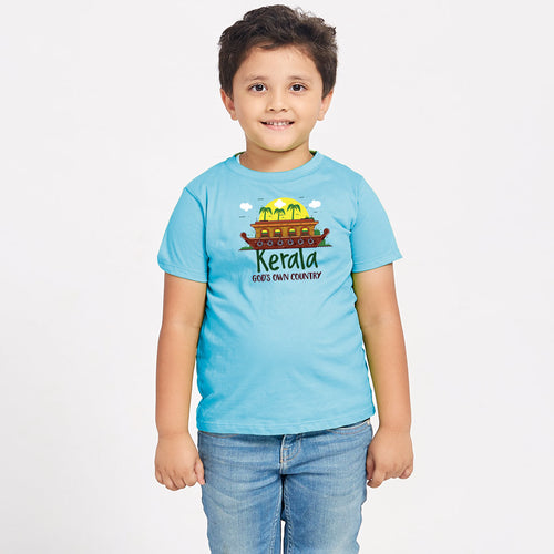 Kerala Matching Family Tees for Son