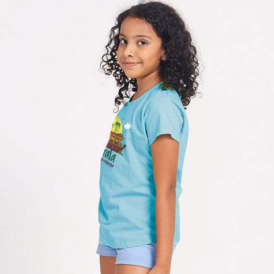 Kerala Matching Family Tees for Big Daughter