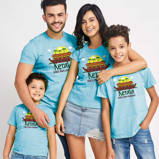 Kerala Matching Tees For Family