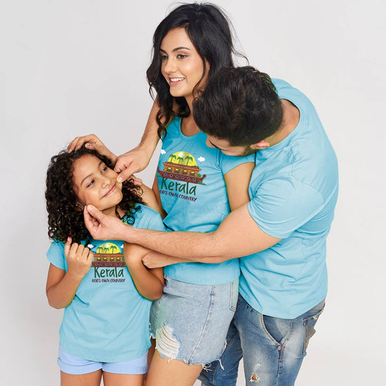Kerala Matching Tees For Family
