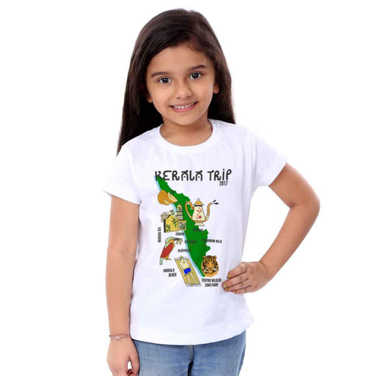 Kerala Trip 2017 Family Tees for daughter