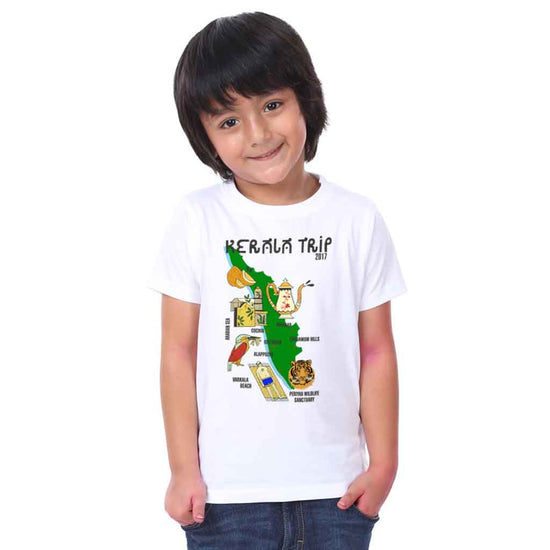 Kerala Trip 2017 Family Tees for son