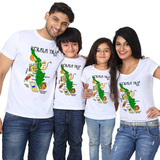 Kerala Trip 2017 Family Tees