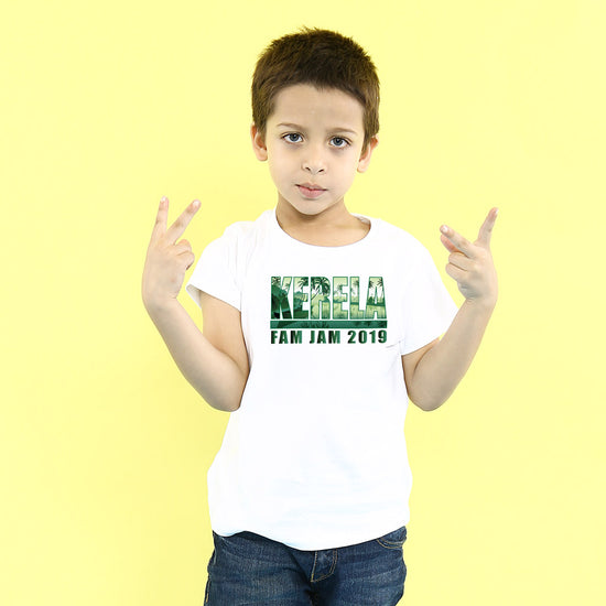 Kerala Fam Jam, Matching Travel Tees For Boy