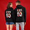King And Queen (Black), Matching Hoodies For Couples