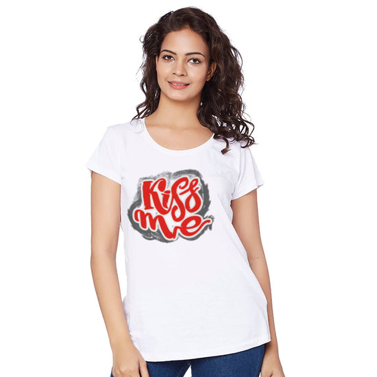 Kiss Me Couple Tees for women