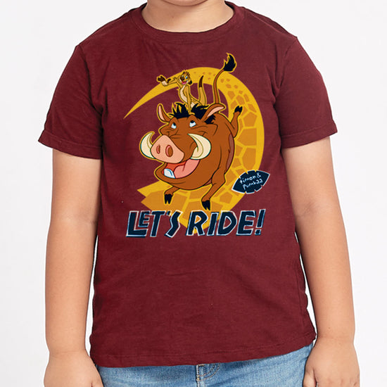 The Lion King: Let's Ride, Disney Tees For Kids