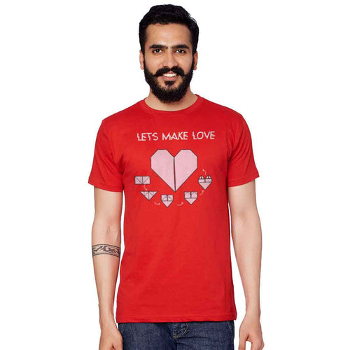 Lets Make Love Couple Tees