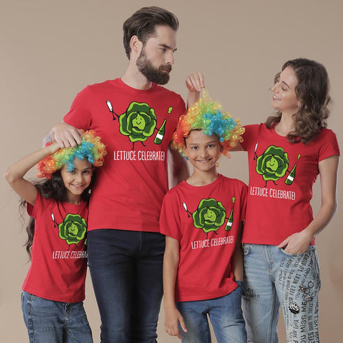 Lettuce Celebrate Family Tees