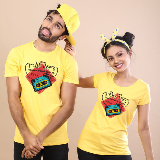 Lil Bro & Big Sis Sibling Tees