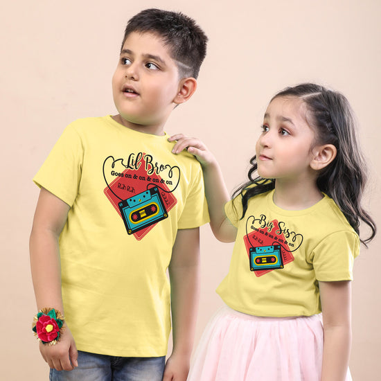 Lil Bro & Big Sis Sibling Tees