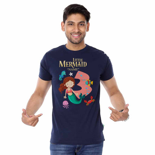 Little Mermaid Birthday Tee