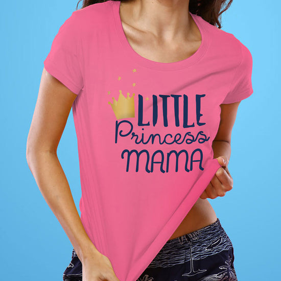 Little Princess, Matching Tee And Bodysuit For Mom And Baby (Girl)